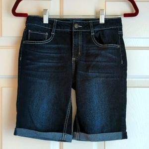 2/$20 - Arizona Girls Denim Bermuda Shorts Size 14